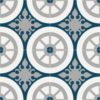 Carrelage imprimé carreaux ciment