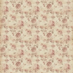 Carrelage imprimé MONOGRAMME Cadre Victorien