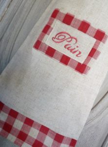 Sac à pain Modèle POULE ROUGE