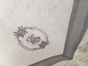 Brise bise de charme ADÈLE gris