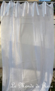 Rideau BRODERIE ANGLAISE 150x260 cm