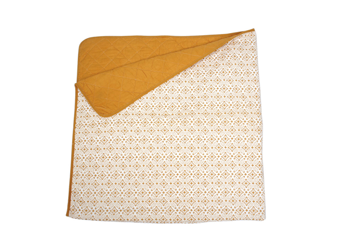 Nappe En Boutis Jaune