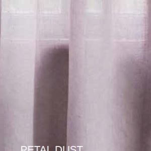 Rideau lin Modèle PETAL DUST - La paire