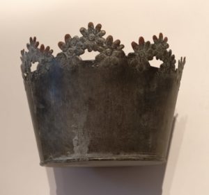 Jardinière zinc Modèle FLEURS