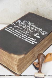 Tampon JDL Modèle TEXT HOOKHAM'S