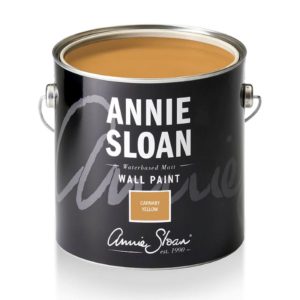 peinture murale Annie Sloan pot 2.5l carnaby yellow