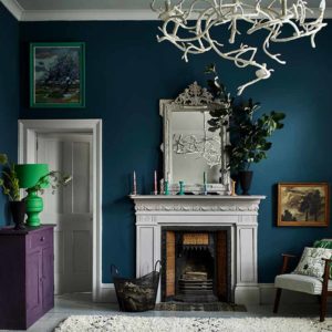 peinture murale Annie Sloan ambiance Aubusson