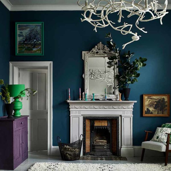 peinture murale Annie Sloan ambiance Aubusson