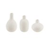 3 mini vases pearl