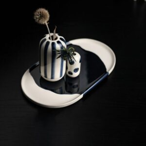 vases porcelaine bleus