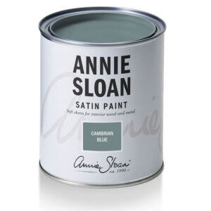 pot cambrian blue satin paint