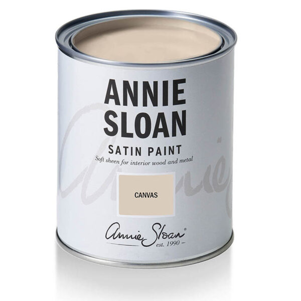 pot satin paint canvas