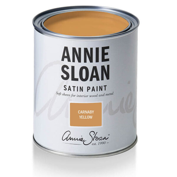 pot satin paint carnaby yellow