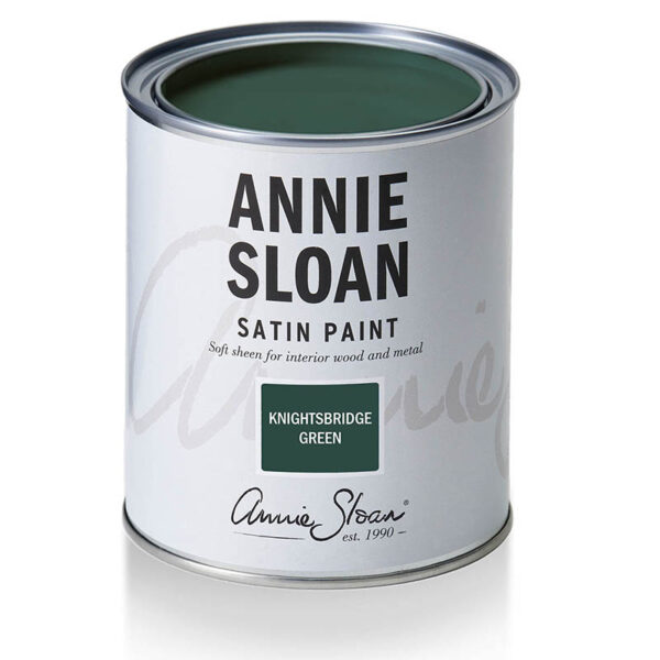 satin paint knightsbridge green annie sloan