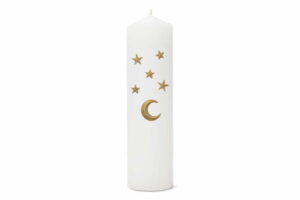 bijou de bougie lune et etoiles