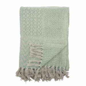 plaid vert et blanc