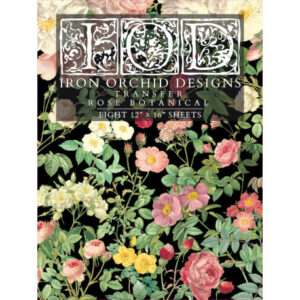 transfert rose botanical iod