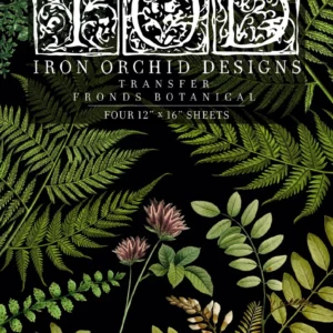 transfert iod fronds botanical couverture